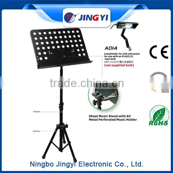 latest europe music stand and cheap music cymbal stand