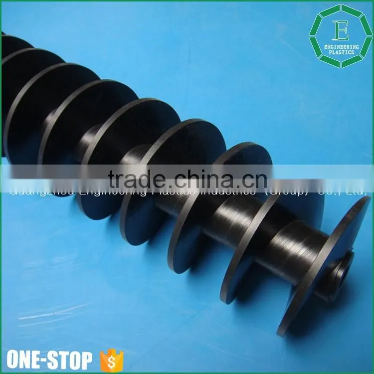 Guangzhou Engineering Plastic cnc machining UHMW-PE screw supply
