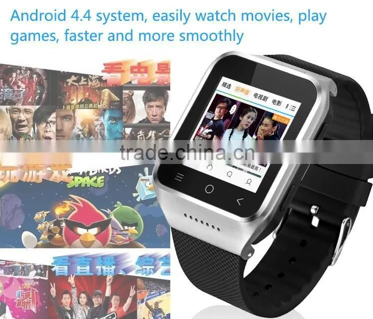 best price 2016! WCDMA/GSM Phone Call with 2.0M Camera Smart Watch Phone BB-63