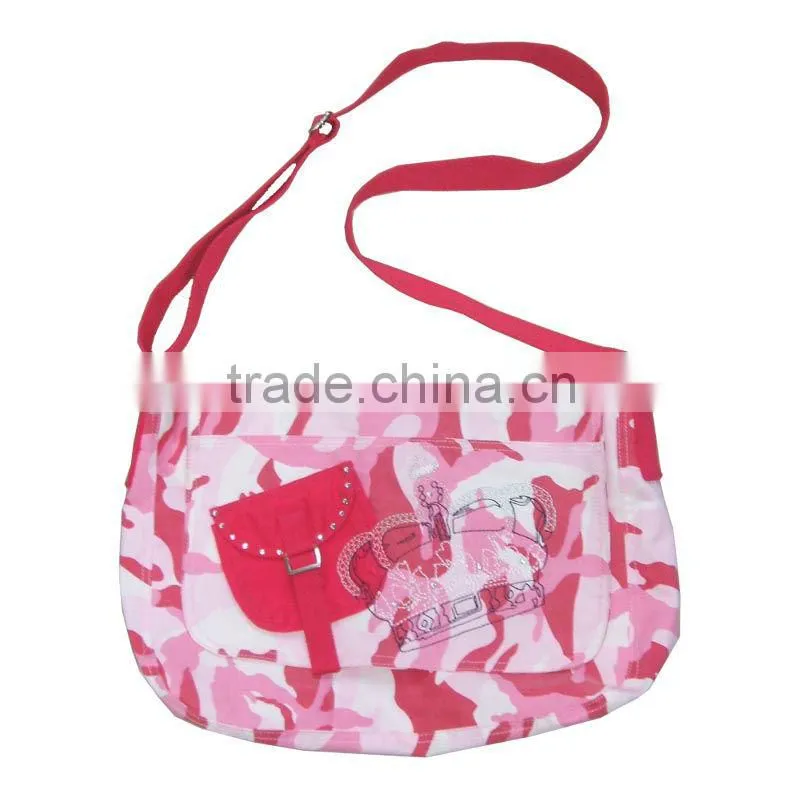 Cotton sling bag