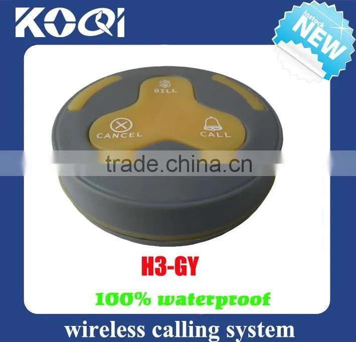 koqi prompt voice 3 panels and waterproof button parking calling system