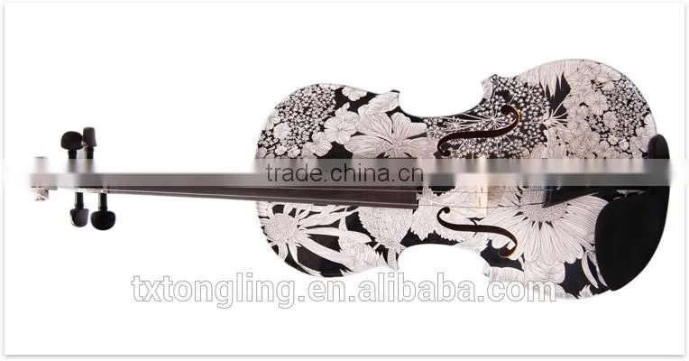 Music Instrument Wood Violin With Case TL-1310