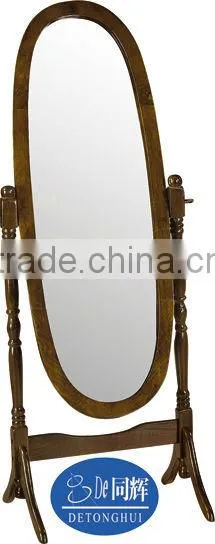 home furniture dressing wooden floor mirrror(1312#)