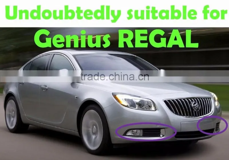 Car Accessories FOR BUICK REGAL With Fog Lamp DRL Daytime Running LIGHT