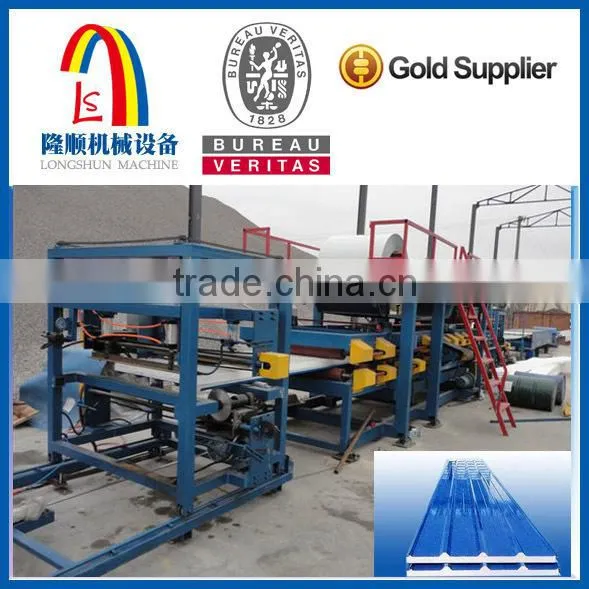 EPS/rock wool/glass wool panel Sandwich Machine