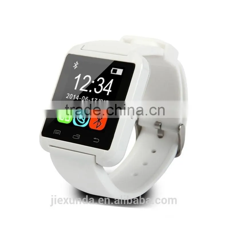 U8 Smart Bluetooth Watch 1.44'' Touch Screen Smartwatch with Mic phonebook dialer messaging call music barometer pedometer