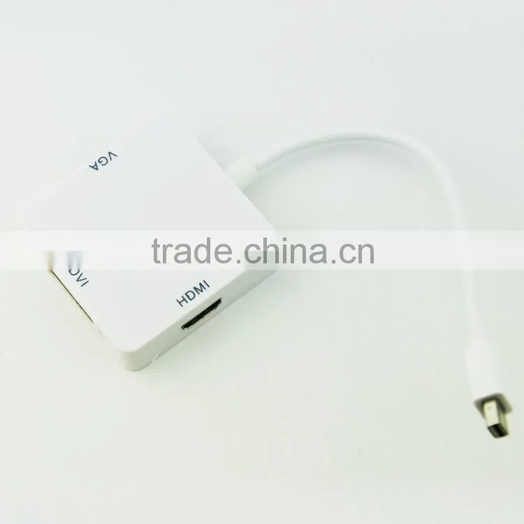 Wholesale alibaba mini dp to hdmi vga dvi converter with high speed data transmission
