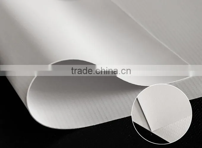 PVC coated frontlit flex banner high glossy for outdoor