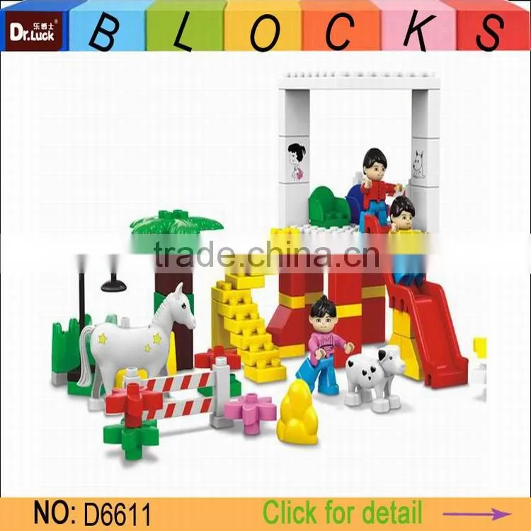 New 74PCS Building Block Funny Zoo Toy