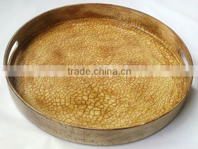 Gold plastic tray,pp plastic tray