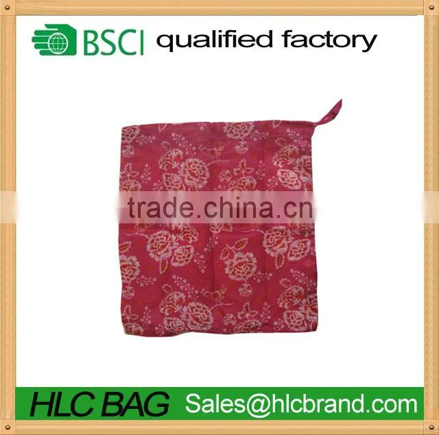 Recycling customized simple backpack nylon polyester drawstring bag HL-PB031