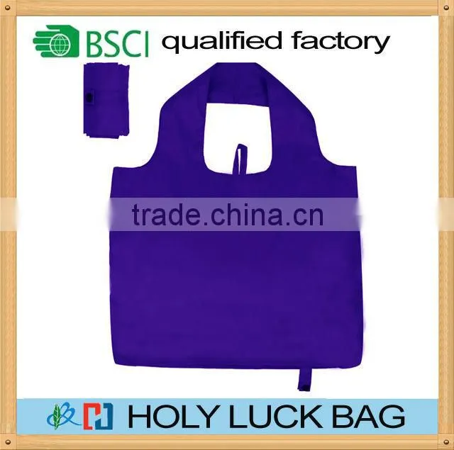 2015 Large capacity polyester foldable eco shopping bag eco-friendly bag