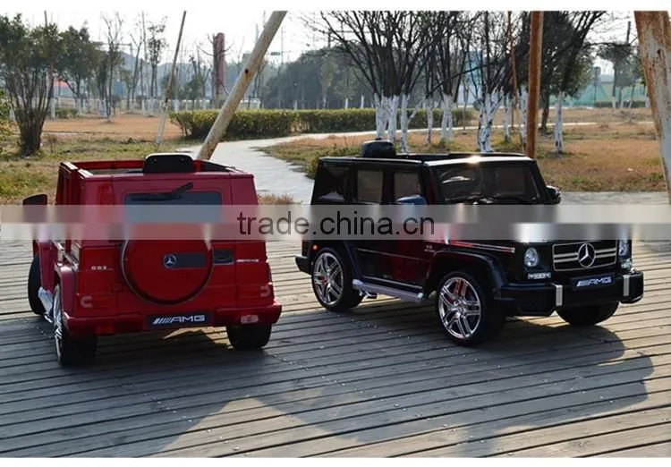 Licensed Mercedes Benz G63 Ride on Car 12v Double Door Open Battery Operated Baby