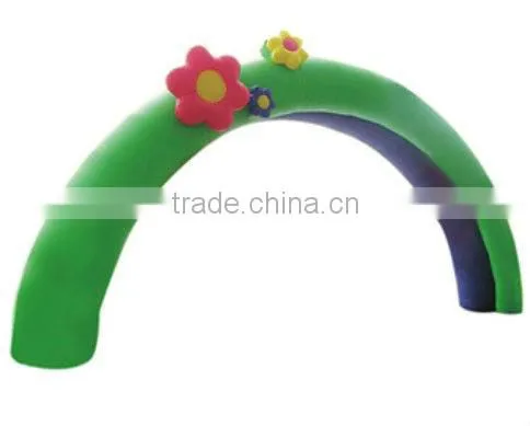 rainbow inflatable arch