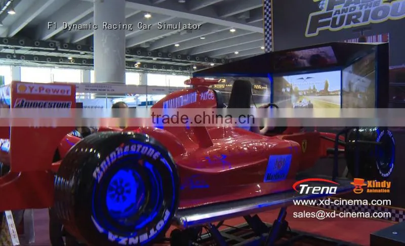 2015 Cheap price Dynamic 3D 4D 5D 7d 9D 12D car driving simulator with 3 screens