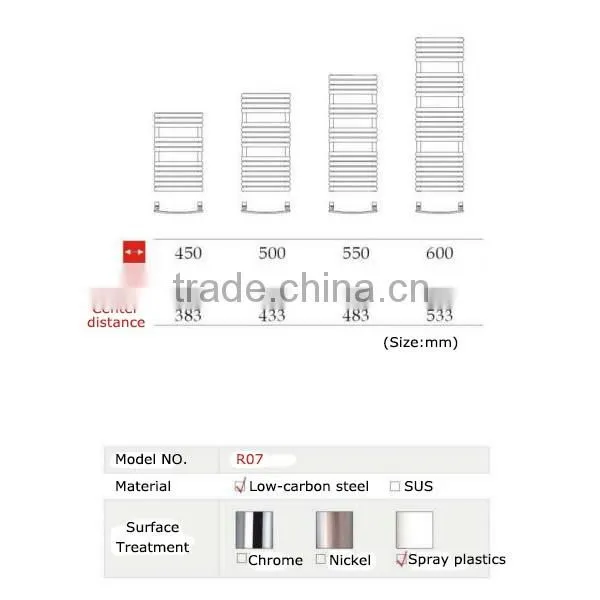 High Quality low-carbon steel Bathroom hardware accessory towel warmer