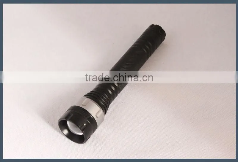 Aluminum ZOOM Function Zoom T6-10W LED Flashlight Torch Light