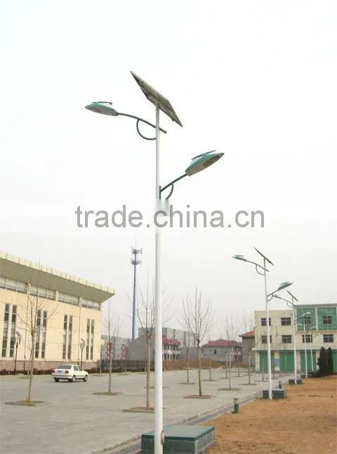 20W/12V LED street light with solar panel 80wp