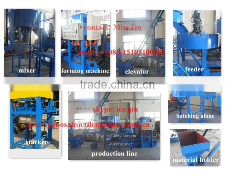 KB-125C Sales Promotion Concrete Roof Tile Making Machine