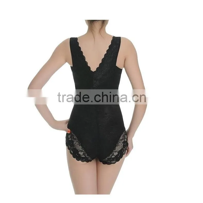Women's Body Briefer Lace Push Up Butt Lift Tummy Control Shapewear