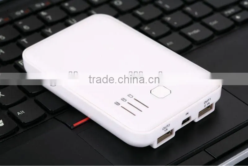 multiple usb smart charger li-ion power bank 3g wifi router