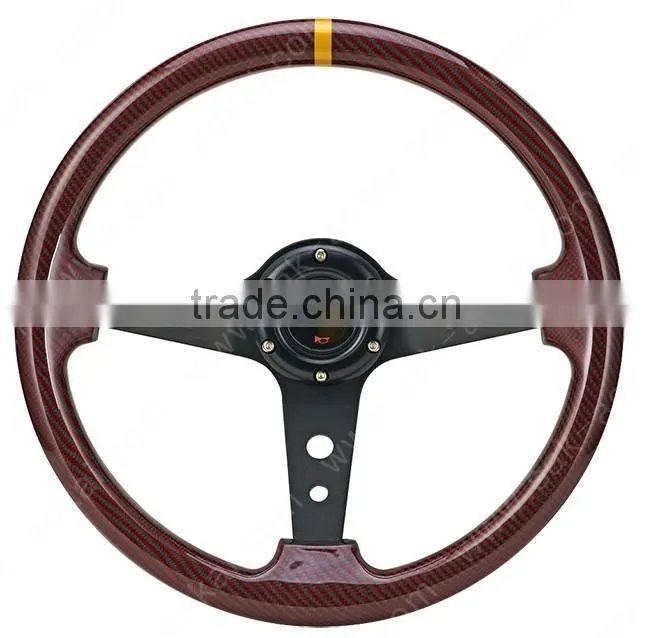 Factory direct supply 100% carbon fiber steering wheel