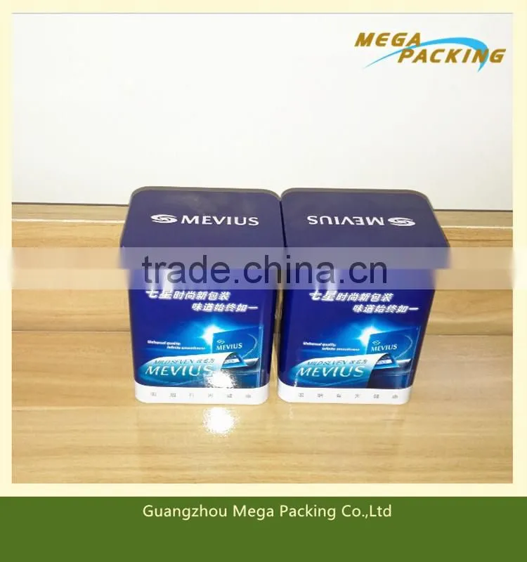 Various style cigarette metal packaging can/smoking tin box/tin box for mint and candy