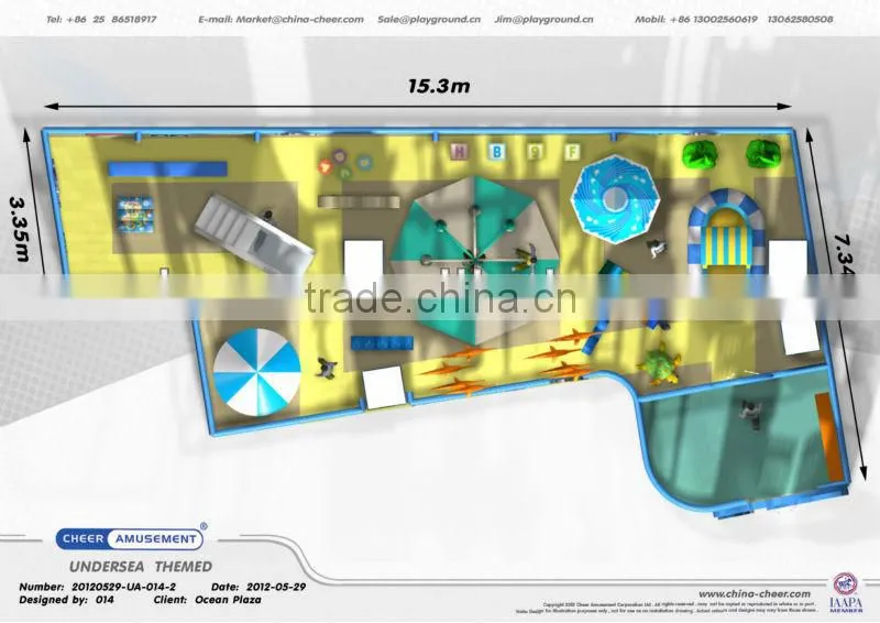 Cheer Amusement children indoor games areas