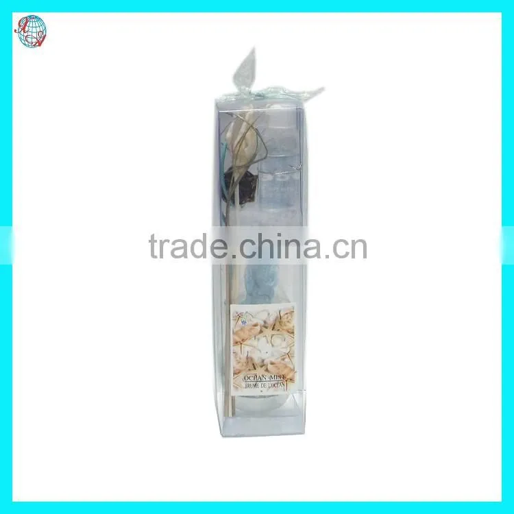 Decorative Home Fragrance Glass Bottle Aroma Reed Diffuser Set