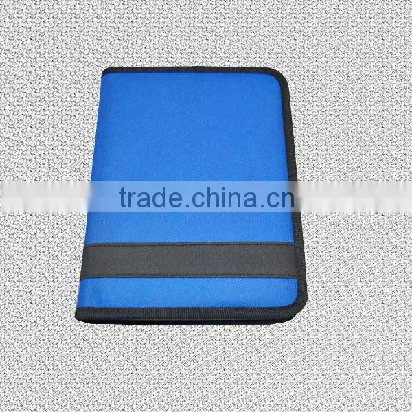 non-woven file folder with spring clip