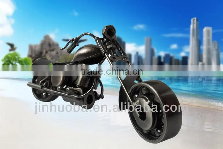 2013 latest metal moto model decoration