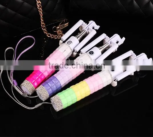 Foldable Pocket Size Selfie Stick Handheld Monopod Selfie Stick