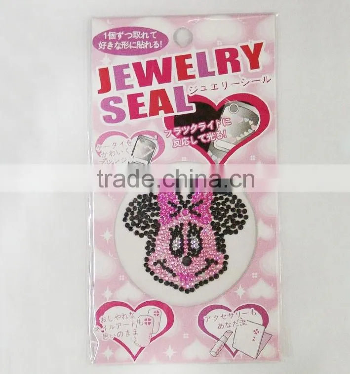 Crystal sticker,rhinestone sticker sheets,rhinestone sticker