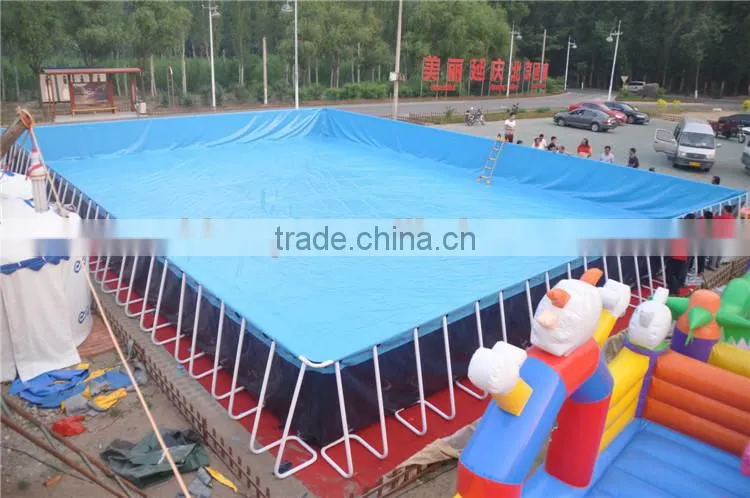 30X15m Water Park Metal Frame Pool for Kids and Adults