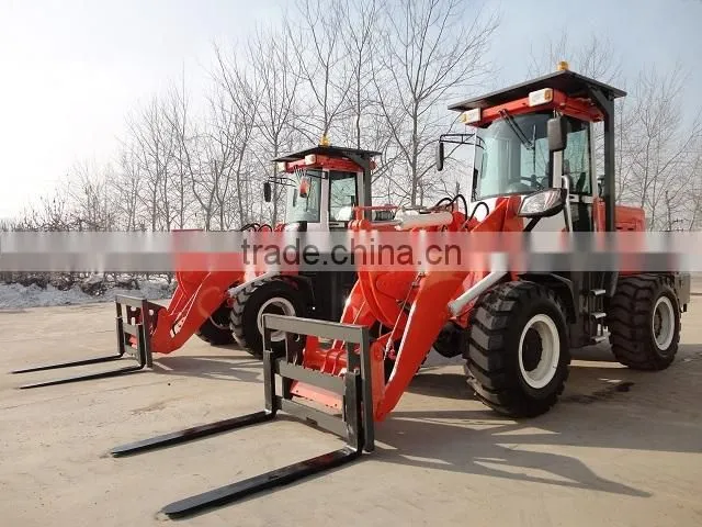 New model ZL20 wheel loaders with joystick