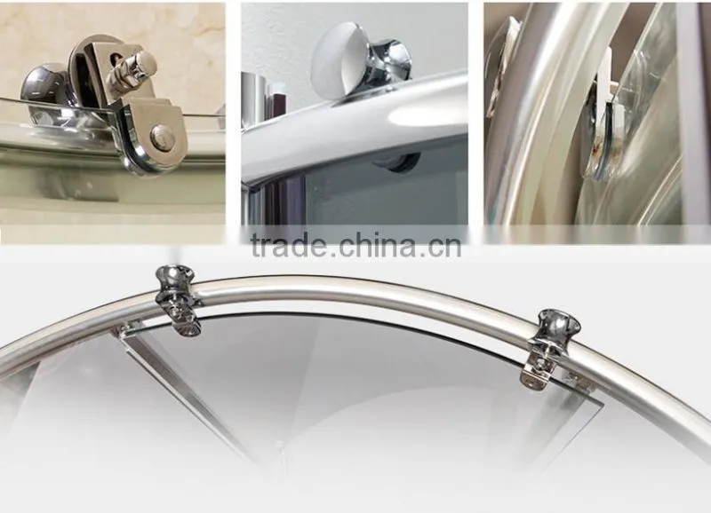 90*90 100*100 framed sliding glass arc shower screens