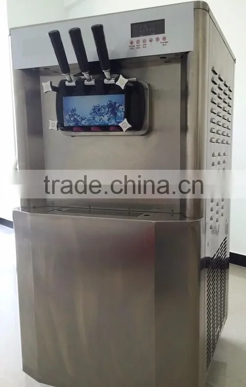All Stainless Steel Soft Serve Ice Cream Machine Made in China XM-137