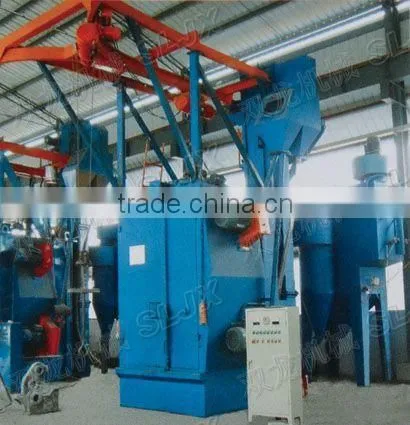 Professional sale hook type shot peening machine/ shotblast machine manufacturer