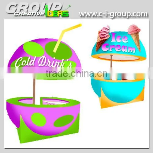 food truck/kiosk manufacturer China//fibreglass coffee kiosk design/multi use designs