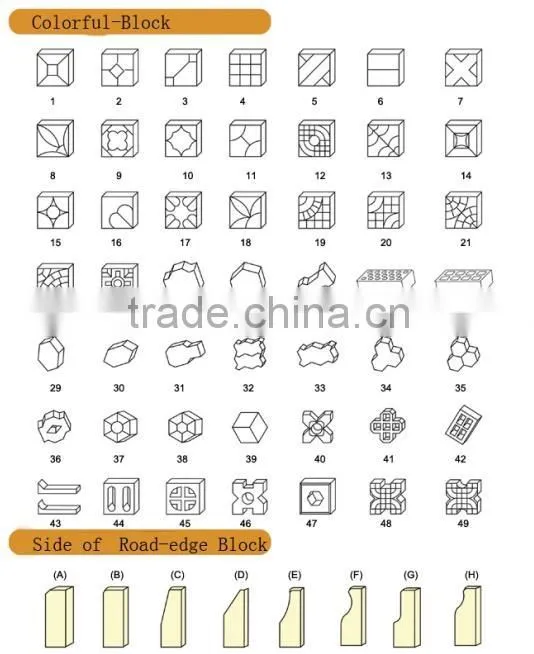 2015 newest type Automatic block making machine