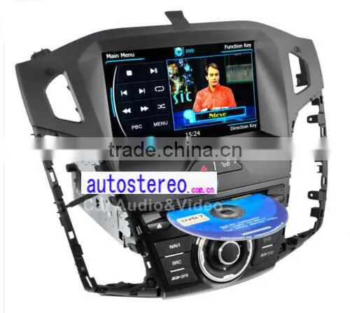7 inch Car Stereo for FordFocus car GPS Headunit Multimedia DVD Player car Satnav for Ford