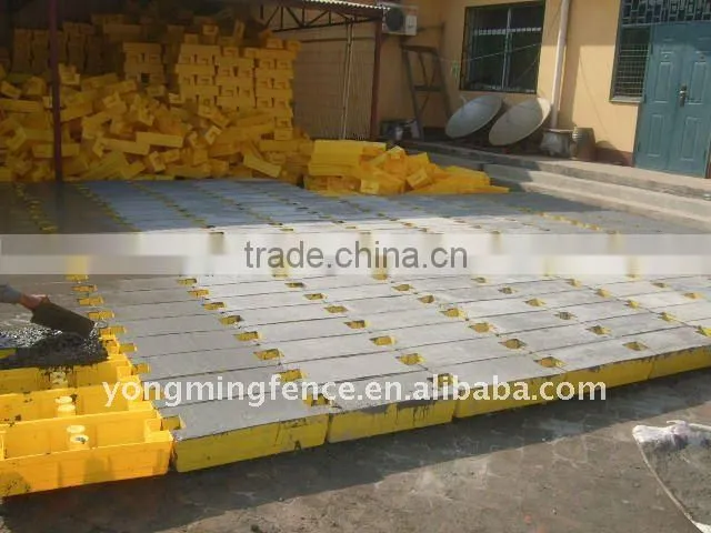 concrete temporary fence feet