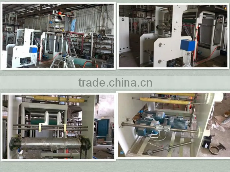 SHXJ-E full automatic T-shirt hot -sealing cold cutting bag making machine