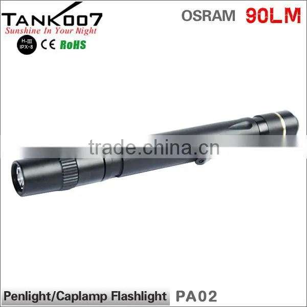 TANK007 2015 newest aluminum led flashlight torch PA02