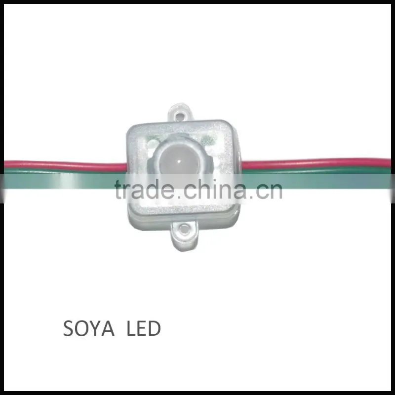 IP68 12mm rgb pixel led light string sm16716