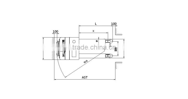 3 Ton load capacity Electric pallet jacks