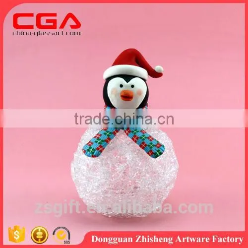 Brilliant polyresin crafts figurine, Christmas decorations.