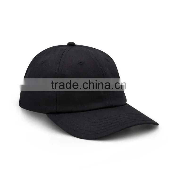 Wholesale Cheap Fashion Custom 6 Panel Unstructred Crown Baseball Cap Hat