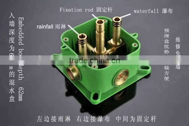 luxury led lamp illuminated shower head in construction & real estate