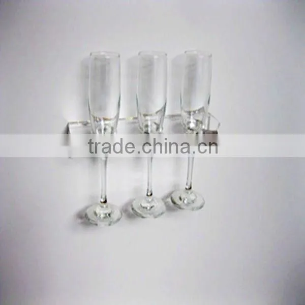 Wholesale transparent acrylic wine glass holder